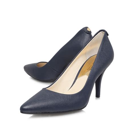 michael kors pumps bella|michael kors navy blue pumps.